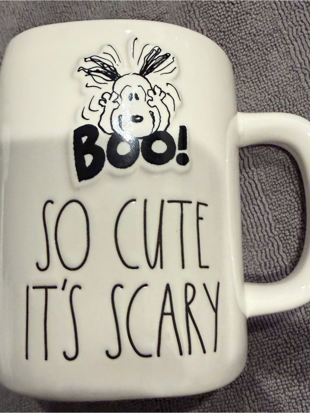 Rae Dunn- Snoopy- Boo So Cute It’s Scary- Peanuts Mug CERP4-1162